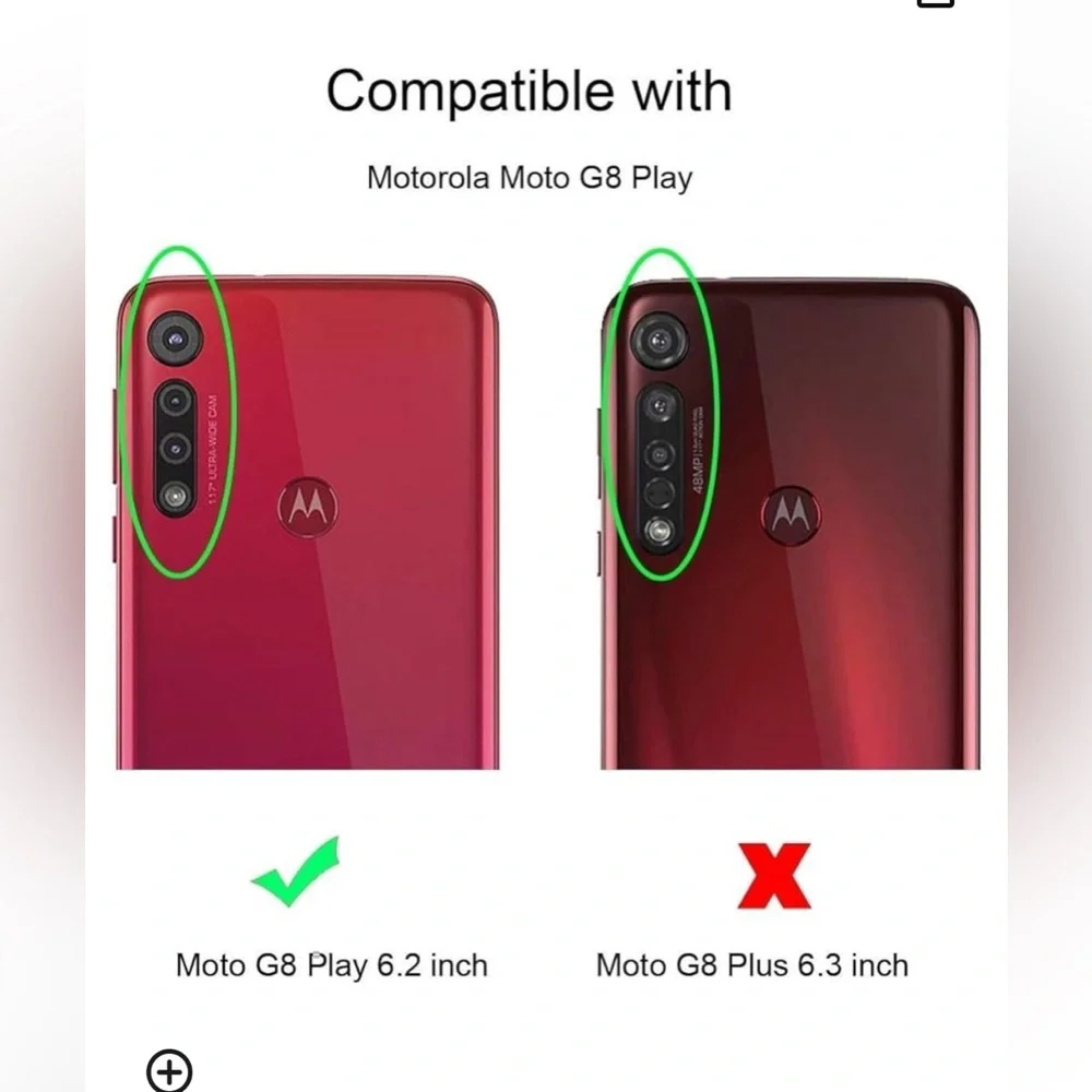 * 2 for $8 CASES! * Motorola Moto G8 Play Phone Case